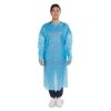 McKesson Nonrated Isolation Gowns, Blue, One Size Fits Most