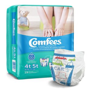 ComfeesÂ® Training Pants, 12-Hour Protection, Male Toddler, 4T â€“ 5T, Over 38 lbs.