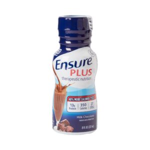 Ensure® Plus Therapeutic Nutrition, Chocolate, 8-ounce Bottle