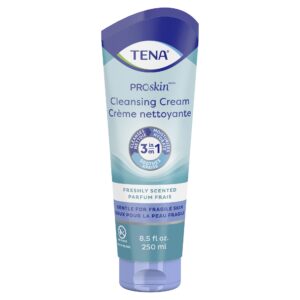 Tena® Body Wash Cleansing Cream, Alcohol-Free, White, 3-in-1 Formula, 8.5 ounces