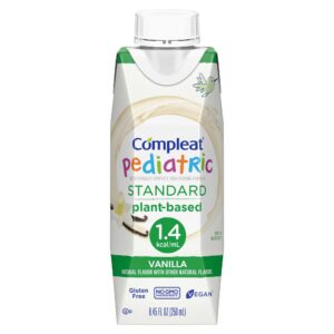 Compleat® Pediatric Standard Plant-Based 1.4 Cal Tube Feed Formula, Vanilla