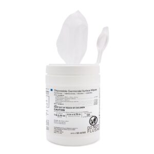 McKesson Germicidal Large Surface Disinfectant Wipes, Canister, 160 ct.