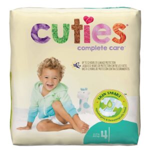 CutiesÂ® Complete Care Diapers for Toddlers, 22 â€“ 37 lbs.