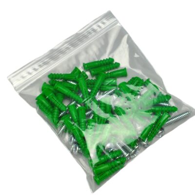 Clear Line Zip Closure Bag