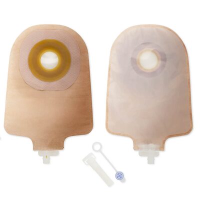 Premier™ One-Piece Transparent Urostomy Pouch, Cut to Fit Stomas up to 64 mm