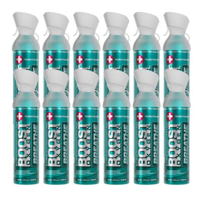 Boost Oxygen® for Respiratory Support, Menthol-Eucalyptus Aroma, 10L Canister