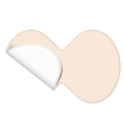 Proximel® Non-Border Foam Dressing, 5 x 8 Inch for Heels