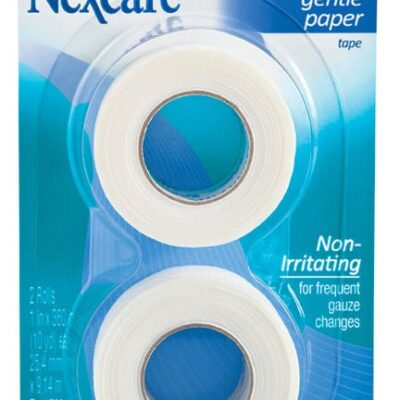 3M™ Nexcare™ Paper Medical Tape, 1 Inch x 10 Yard, White