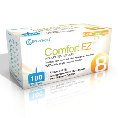 Comfort EZ™ Standard Insulin Pen Needle, 31 Gauge, 8 mm Length