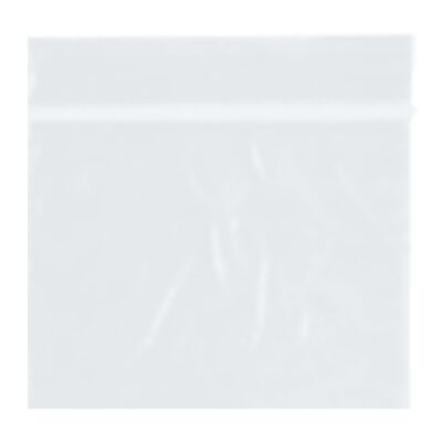 RD Plastics Company Reclosable Zip Bags, Clear, 2 x 2 in.