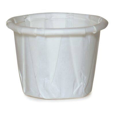 McKesson White Paper Soufflé Cup, 0.5-ounce Capacity