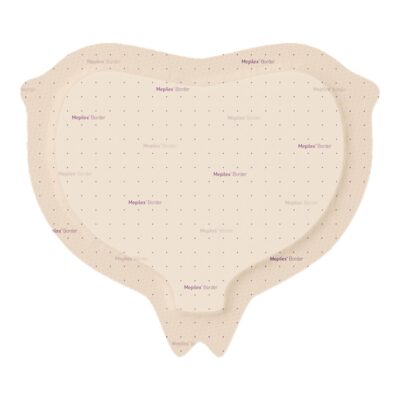 Mepilex® Border Sacrum Foam Dressing, 22 x 25 Centimeter