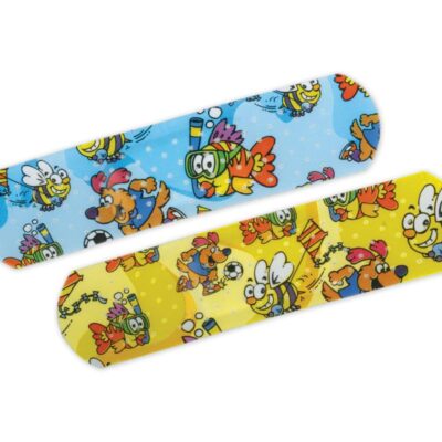 Curad® Kid Design (Medtoons) Adhesive Strip, 3/4 x 3 Inch