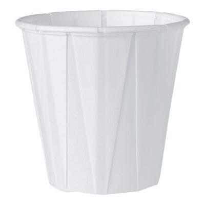 Solo Paper Soufflé Cup, White, 3-1/2-ounce capacity