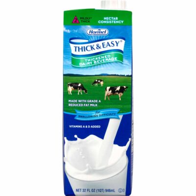 Thick & Easy® Dairy Nectar Consistency Milk Thickened Beverage, 32-ounce carton