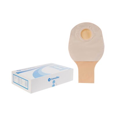 Natura Sur-Fit 2-Piece Opaque Colostomy Pouch, 2¾ Inch Flange