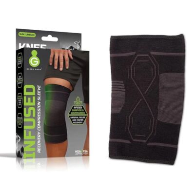 Green Drop Compression Elbow & Calf Sleeve Small/ Medium