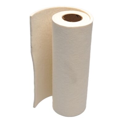 McKesson White Wool / Rayon Nonadhesive Orthopedic Felt, 12 Inch x 4 Foot