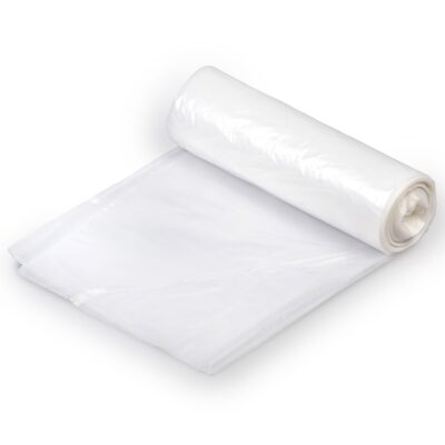 Colonial Bag 2X Heavy Duty PXC Series Trash Bag, Clear, 30 -gallon Capacity