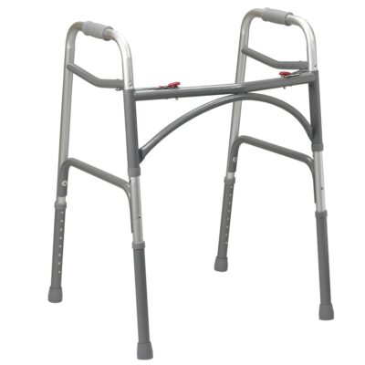 drive™ Aluminum Bariatric Dual Release Walker, 32 – 39 Inch Height