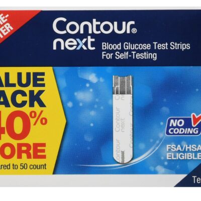 Contour® Next Blood Glucose Test Strips, 70 Strips in a Box