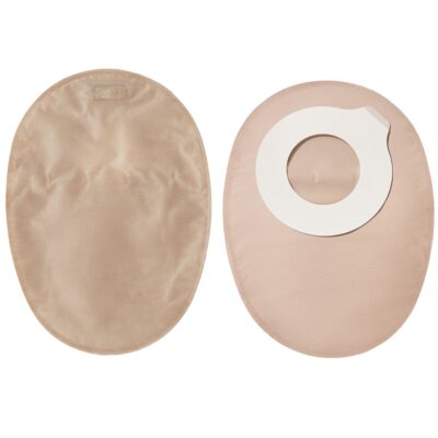 Esteem synergy®+ Two-Piece Opaque Ostomy Pouch, 8 Inch Length, Large