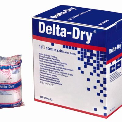 Delta-Dry® White Synthetic Water Resistant Cast Padding, 3 Inch x 2.6 Yard