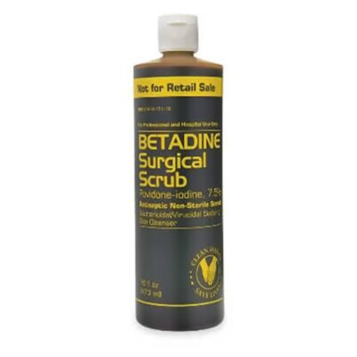 Betadine® 7.5% Strength Povidone-Iodine Surgical Scrub Solution, 4-ounce Bottle