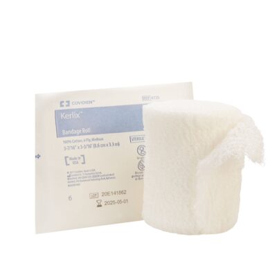 Kerlix™ Sterile Fluff Bandage Roll, 3-4/10 Inch x 3-6/10 Yard, Six-Ply