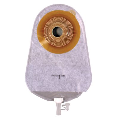 Assura® Deep Convex One-Piece Transparent Urostomy Pouch, 35mm Stoma