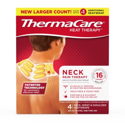 ThermaCare® Neck Pain Therapy Heatwraps, also for Wrists and Shoulders