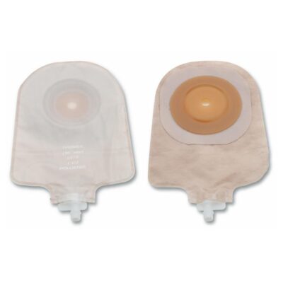 Premier™ One-Piece Transparent Urostomy Pouch, Cut to fit up to 51 mm Stomas